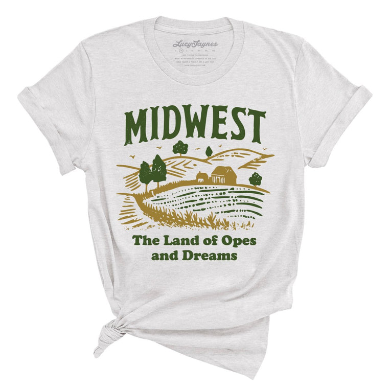 Midwest Land of Opes and Dreams - Ash - Full Front