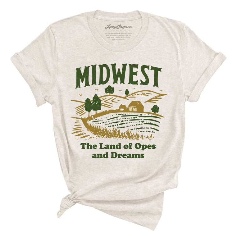 Midwest Land of Opes and Dreams - Heather Dust - Full Front