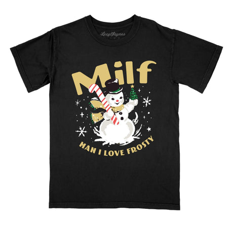 Man I Love Frosty Comfort Colors Tee
