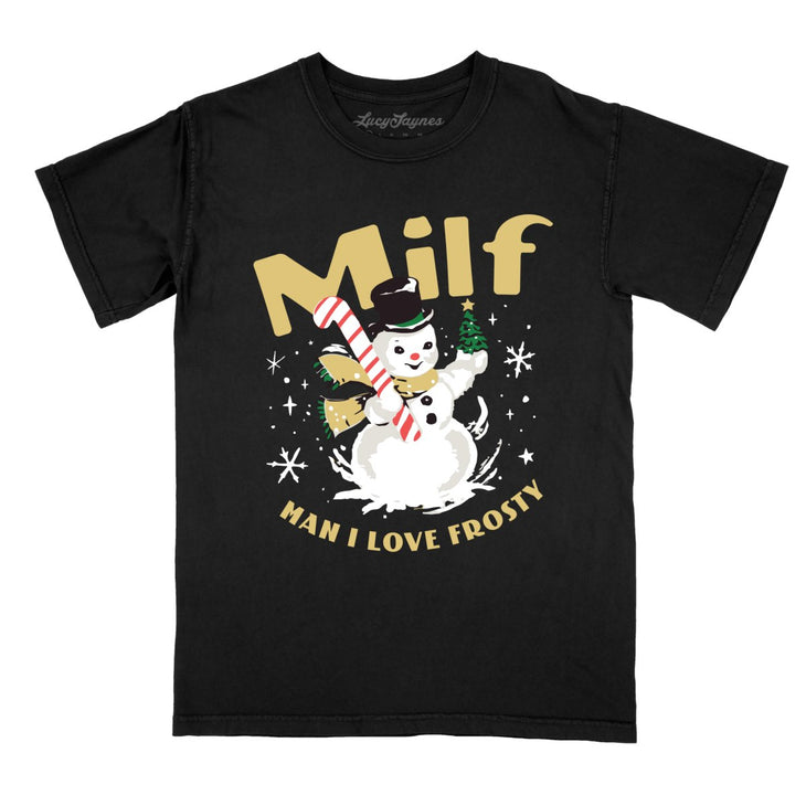 Man I Love Frosty Comfort Colors Tee