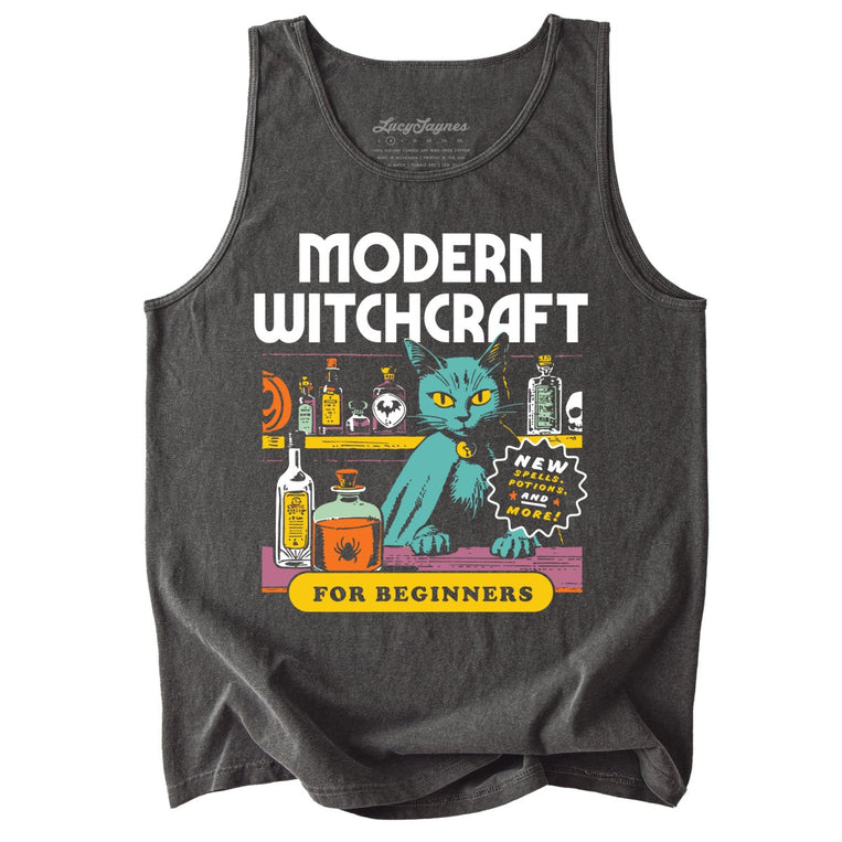 Modern Witchcraft Comfort Colors Graphic Tank Top - Pepper