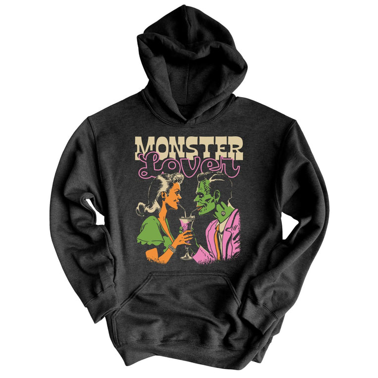 Monster Lover - Charcoal Heather - Full Front