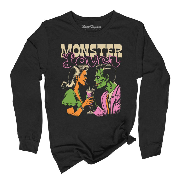 Monster Lover - Black - Full Front