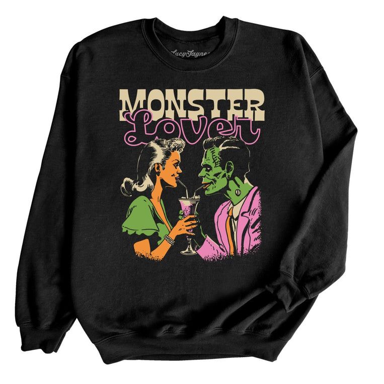 Monster Lover - Black - Full Front