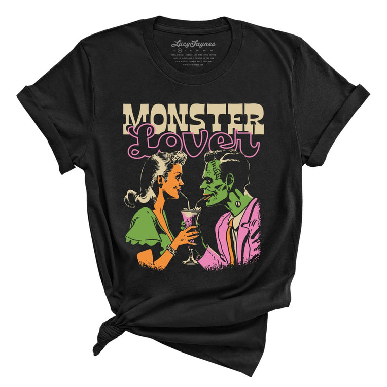 Monster Lover - Black - Full Front