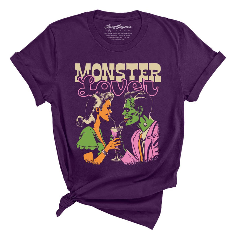 Monster Lover - Team Purple - Full Front