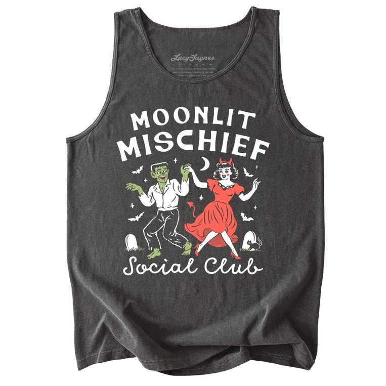 Moonlit Mischief Social Club - Pepper - Tank Top