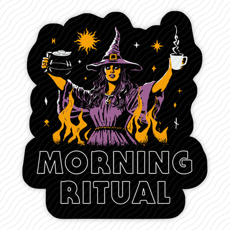 Morning Ritual Sticker