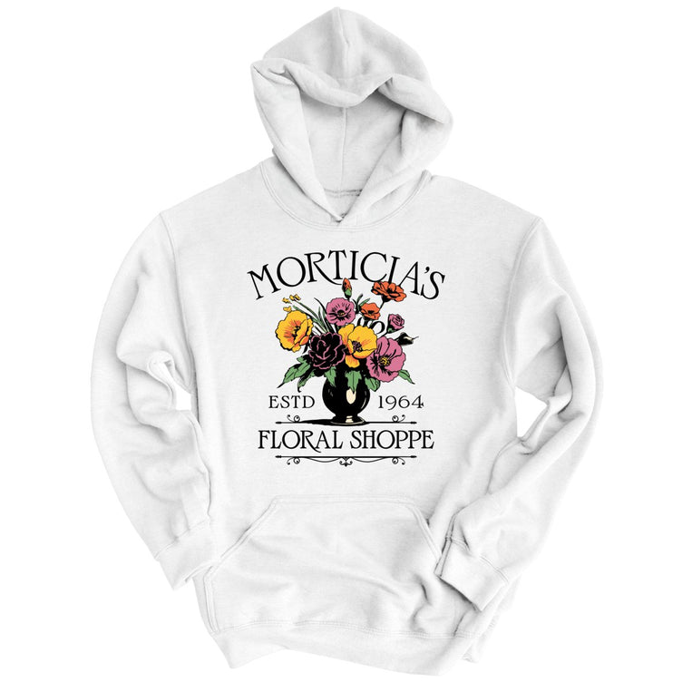 Morticia's Floral Shoppe - White - Full Front