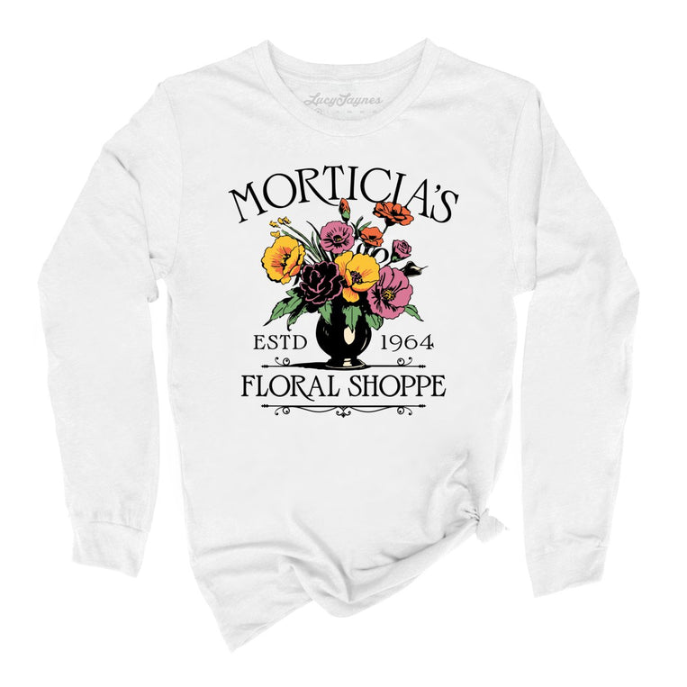 Morticia's Floral Shoppe - White - Full Front