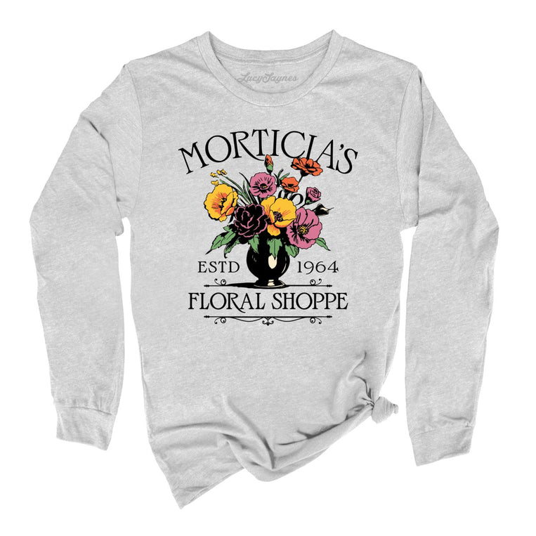 Morticia's Floral Shoppe - Athletic Heather - Full Front