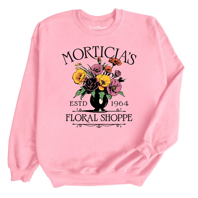 Morticia's Floral Shoppe - Light Pink - Full Front