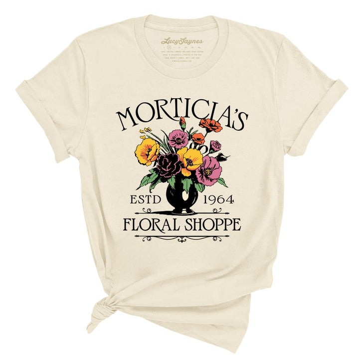 Morticia's Floral Shoppe Tee