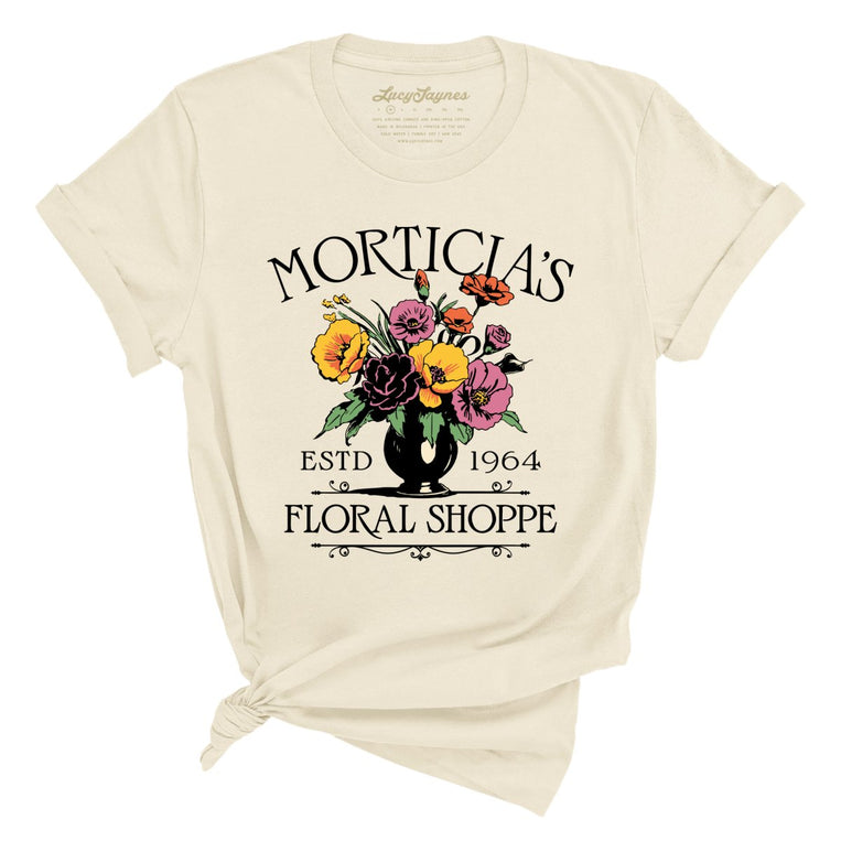 Morticia's Floral Shoppe - Soft Cream - Full Front