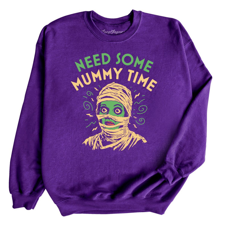 Need Some Mummy Time - Purple - Full Front