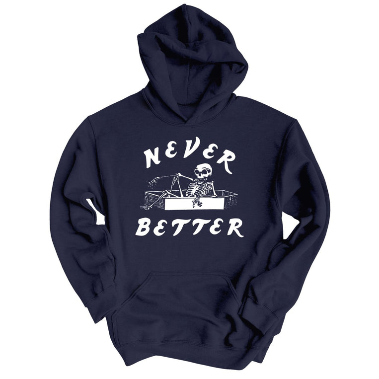 Never Better - Classic Navy - Full Front