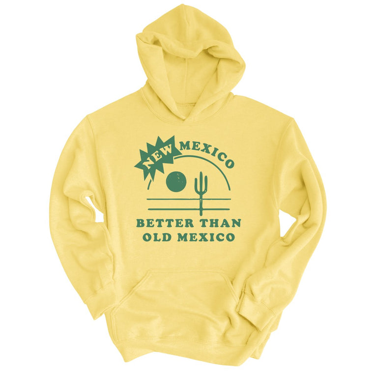 New Mexico Better Than Old Mexico - Light Yellow - Full Front