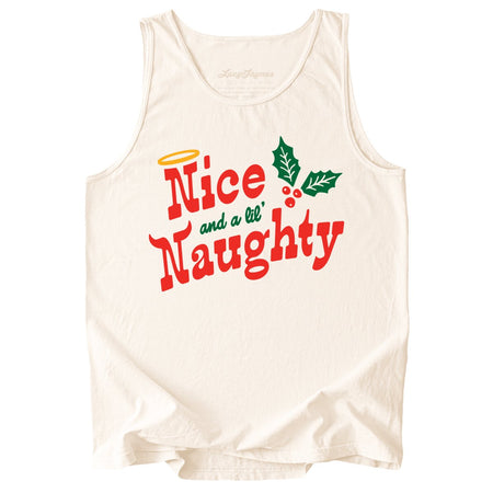 Nice and a Lil' Naughty Comfort Colors Tank Top