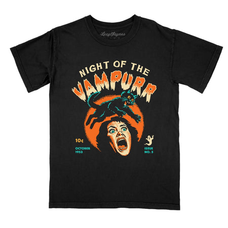 Night Of The Vampurr Comfort Colors Tee