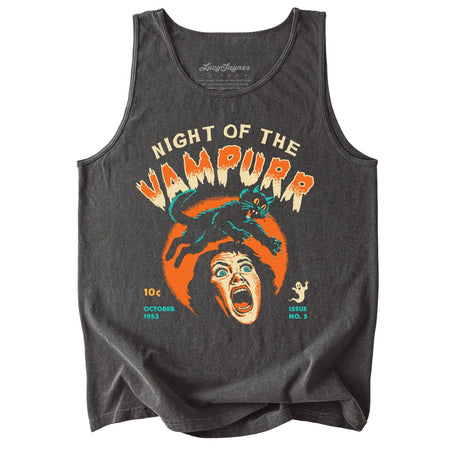Night Of The Vampurr Comfort Colors Tank Top