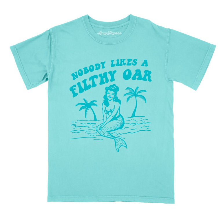 Nobody Likes A Filthy Oar - Chalky Mint - Full Front