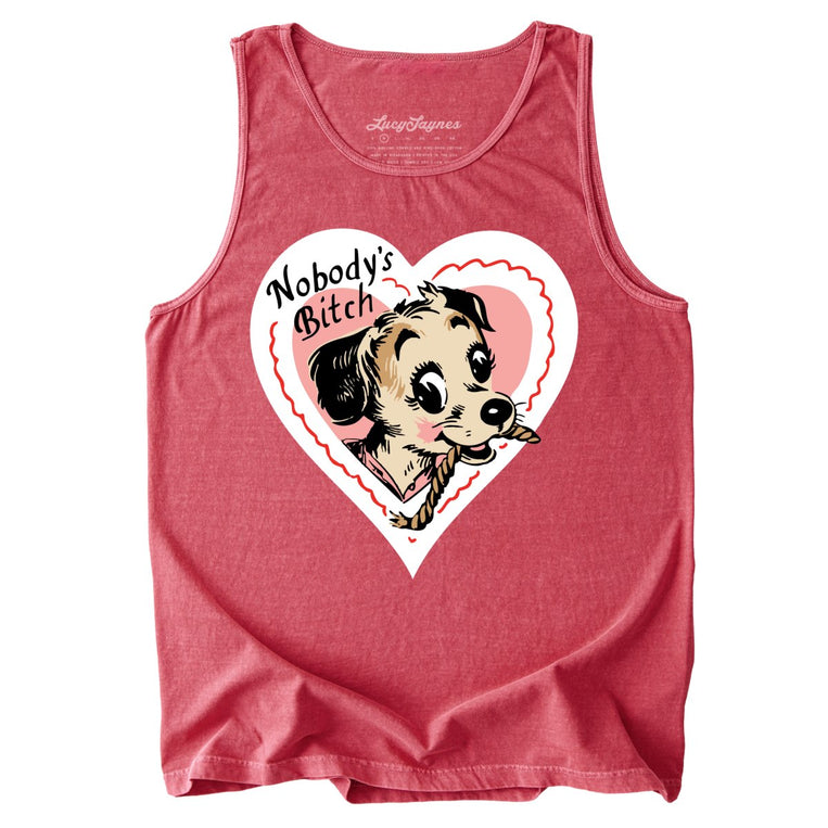 Nobody's Bitch Comfort Colors Graphic Tank Top