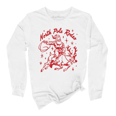 North Pole Rodeo Long Sleeve Tee