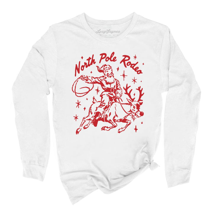 North Pole Rodeo Long Sleeve Tee