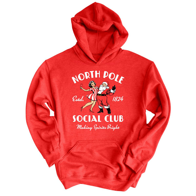 North Pole Social Club - Red - Front