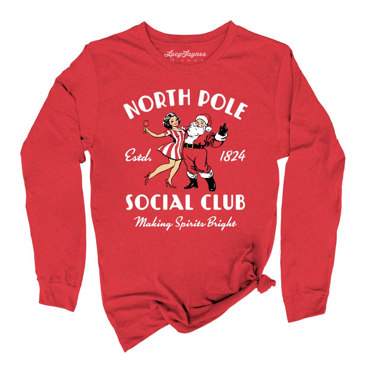 North Pole Social Club - Red - Front