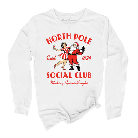 North Pole Social Club Long Sleeve Tee
