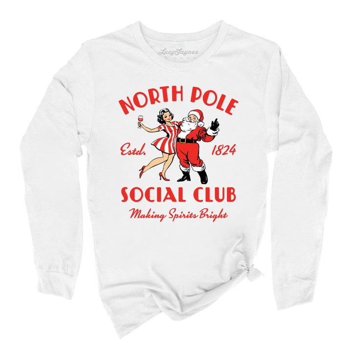 North Pole Social Club Long Sleeve Tee
