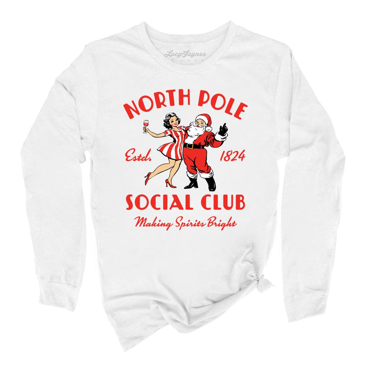 North Pole Social Club - White - Front