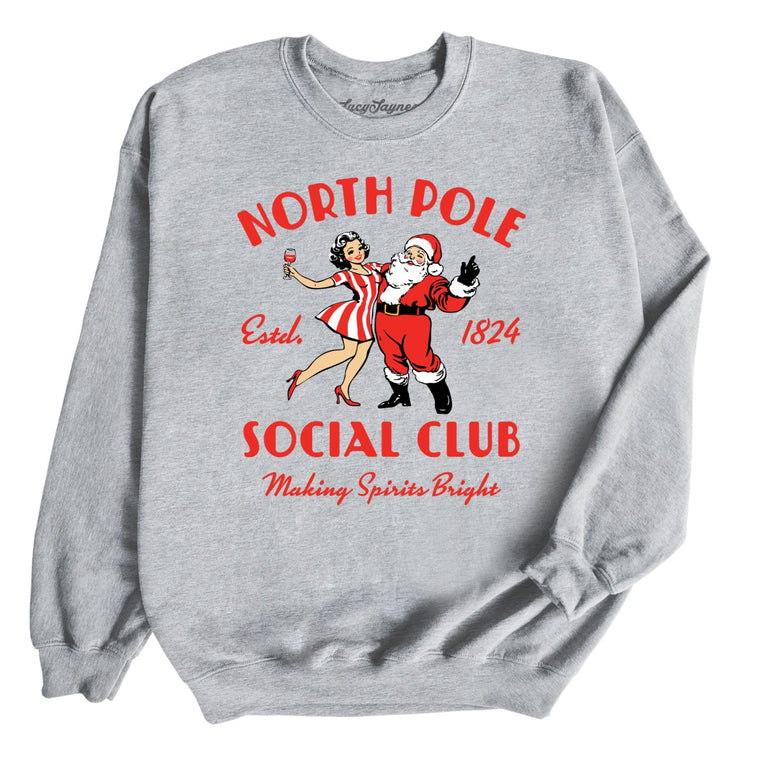 North Pole Social Club - Sport Grey - Front