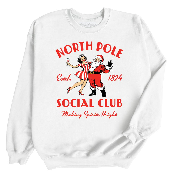 North Pole Social Club - White - Front