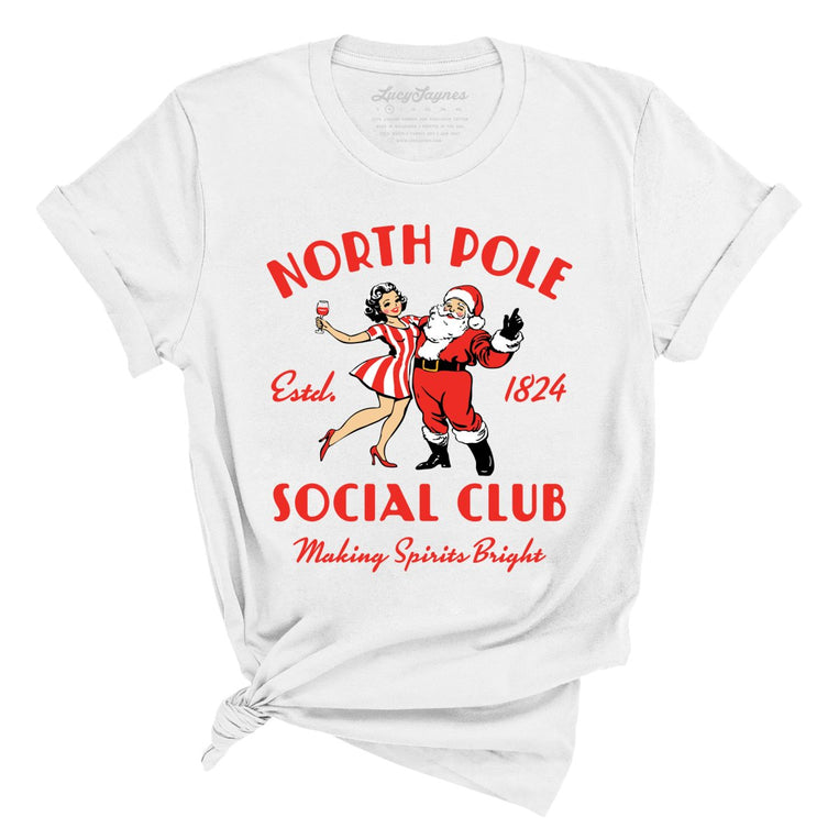 North Pole Social Club - White - Front