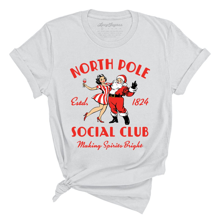 North Pole Social Club - Silver - Front