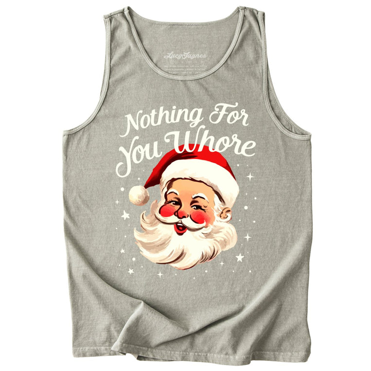Nothing For You Comfort Colors Graphic Tank Top - Sandstone