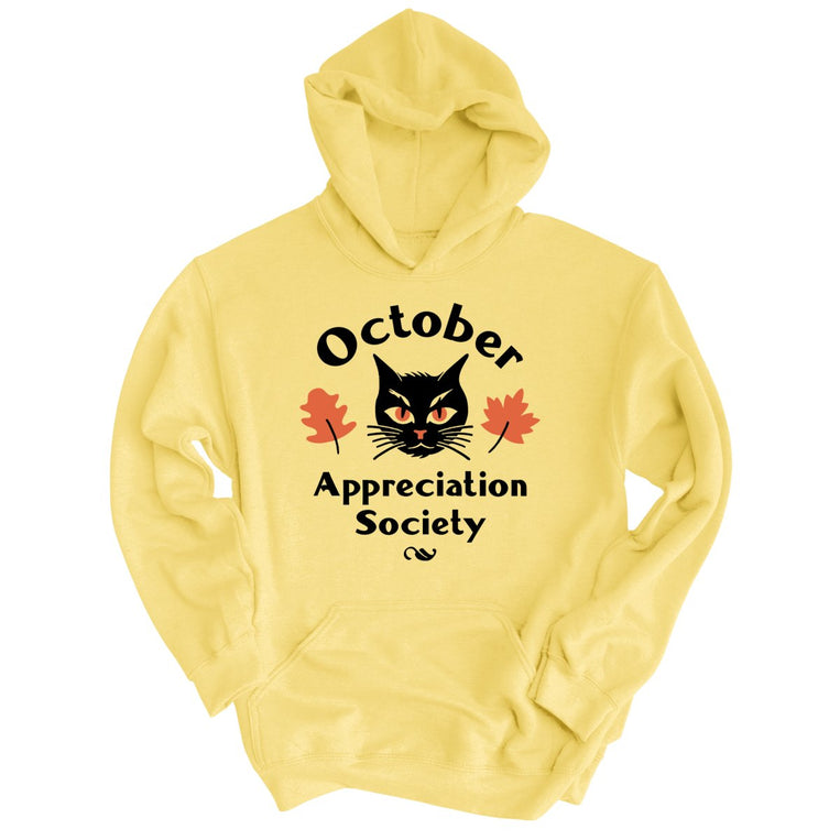October Appreciation Society - Light Yellow - Full Front
