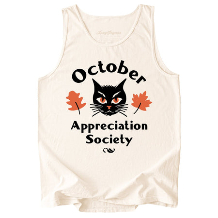 October Appreciation Society Comfort Colors Tank Top