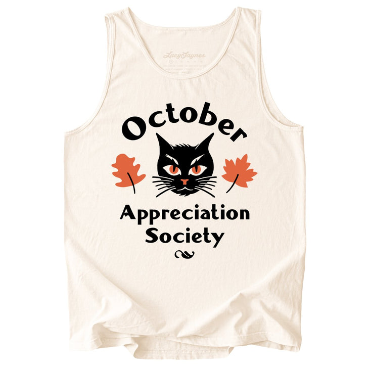 October Appreciation Society Comfort Colors Tank Top