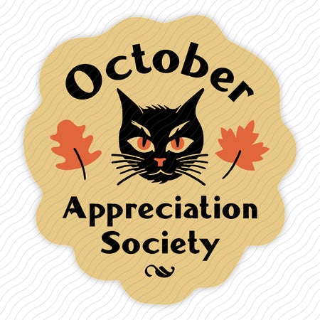 October Appreciation Society Sticker
