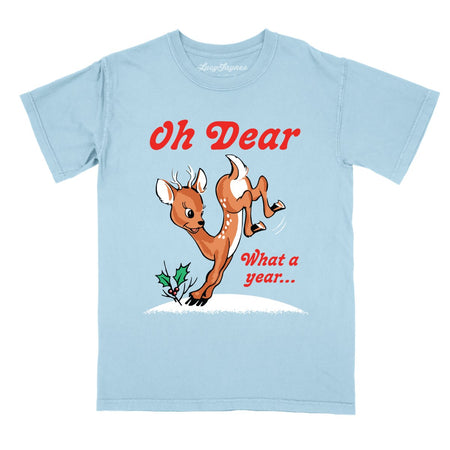 Oh Dear What A Year Comfort Colors Tee