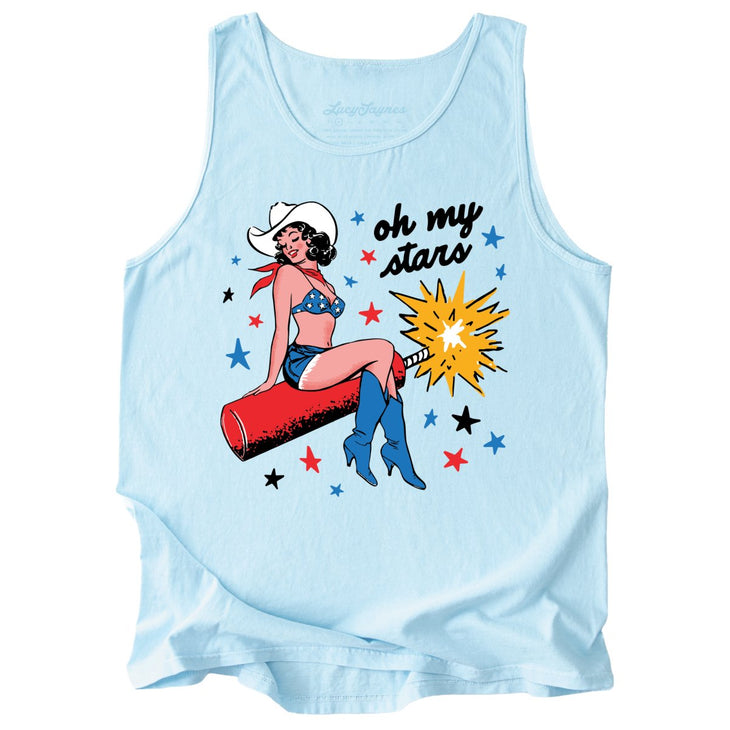 Oh My Stars Comfort Colors Tank Top