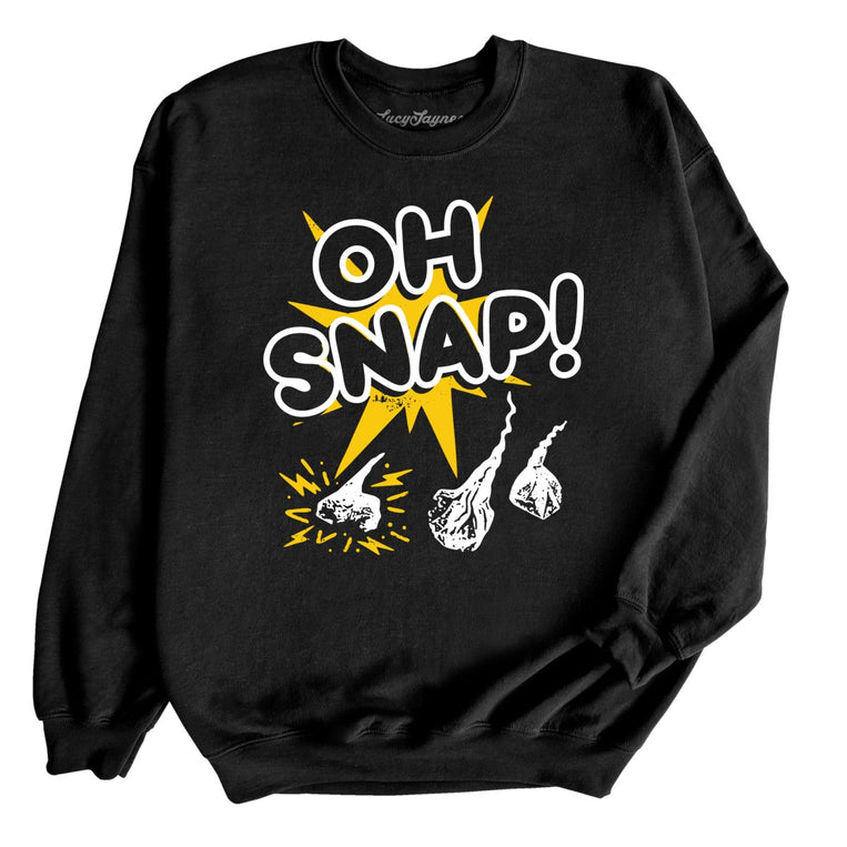 Oh Snap - Black - Full Front