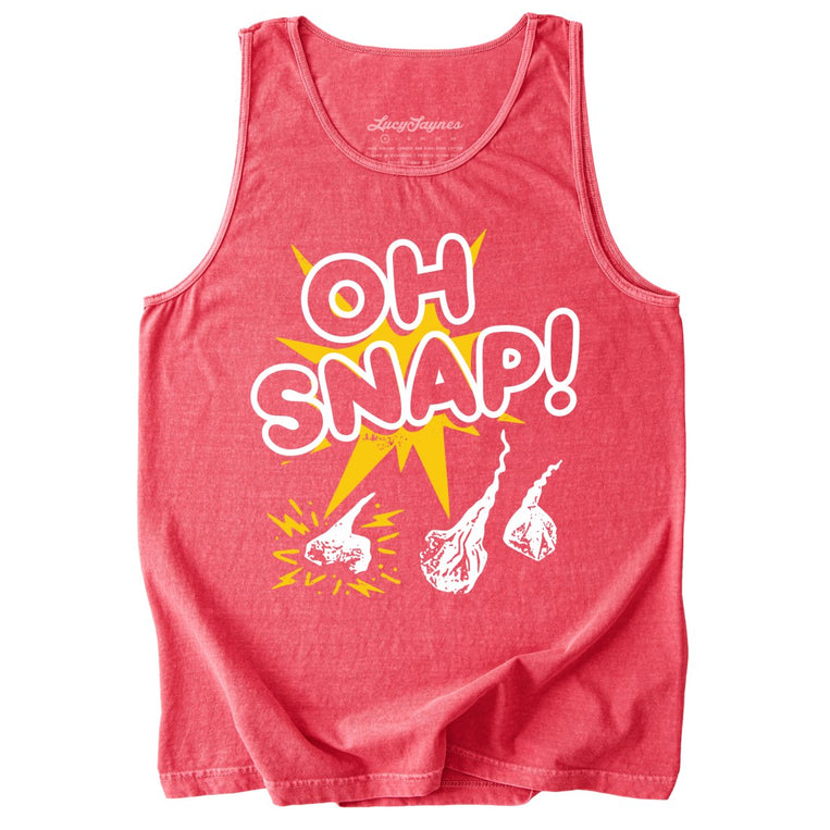 Oh Snap Comfort Colors Graphic Tank Top - Watermelon