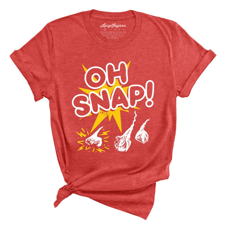 Oh Snap - Heather Red - Full Front