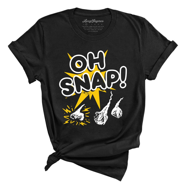 Oh Snap - Black - Full Front