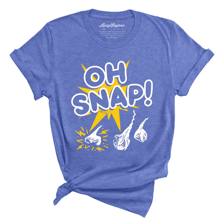 Oh Snap - Heather Columbia Blue - Full Front