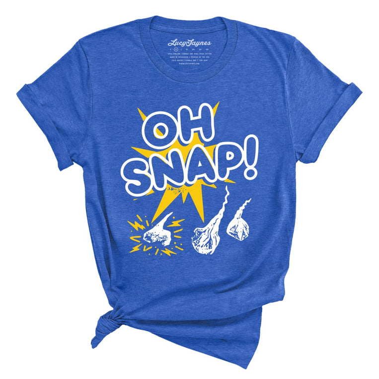 Oh Snap - Heather True Royal - Full Front
